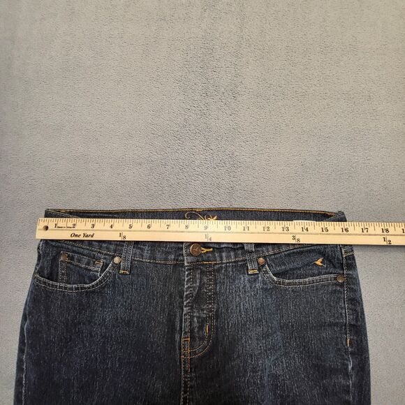 Grane Jeans Juniors Size 11 Blue Bootcut Stretch Distressed Denim - Picture 10 of 12